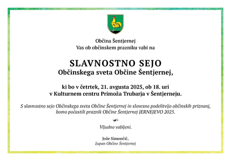 OBCINA_SENTJERNEJ_Jernejevo_2025_Slavnostna_seja_OGLAS_210x146mm