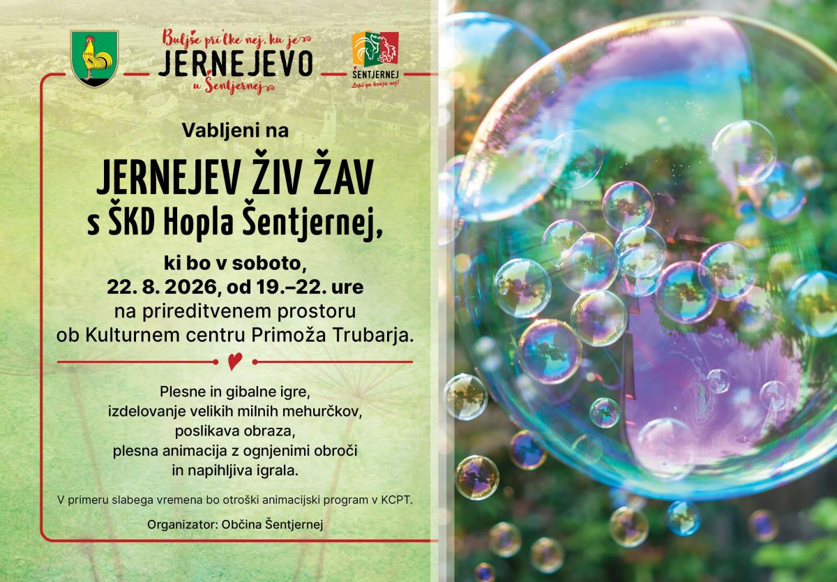 OBCINA_SENTJERNEJ_Jernejevo_2026_Jernejev_ZIVZAV_OGLAS_210x146mm